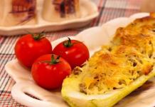 Zucchini dishes - recipes for cooking in the oven quickly and tasty