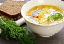 Chicken breast soup without frying