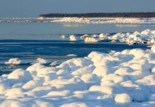 Bijelo more: značajke prirode i temperatura vode ljeti Gospodarski značaj Bijelog mora