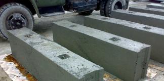 Shallow foundation made of FBS blocks in one row