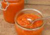 Unusual carrot jam - an original recipe for how to make carrot and orange jam Carrot and orange jam
