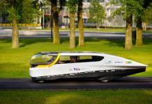 Diagrama de um carro movido a energia solar Carros movidos a energia solar